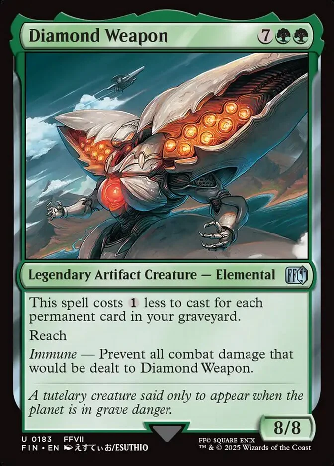Diamond Weapon 「FIN/183」「EN」