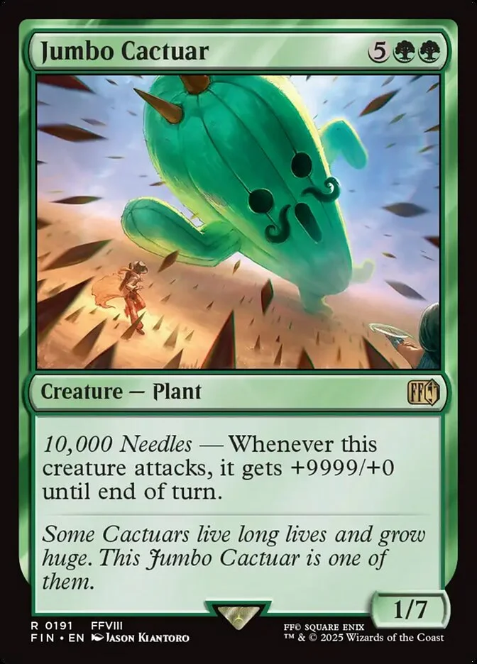 Jumbo Cactuar 「FIN/191」「EN」