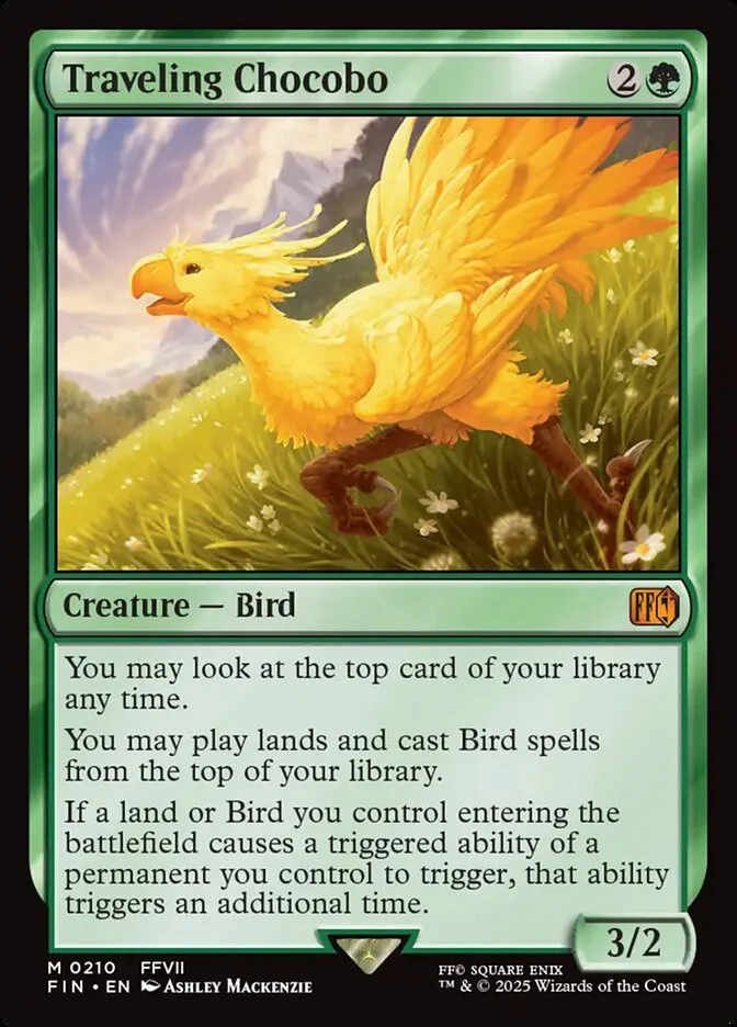 Traveling Chocobo 「FIN/210」「EN」