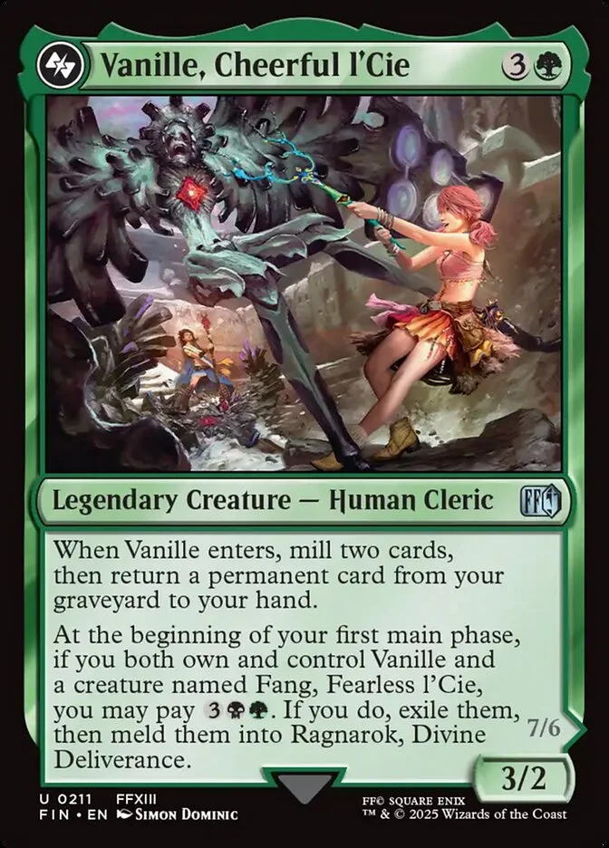 Vanille, Cheerful l'Cie 「FIN/211」「EN」