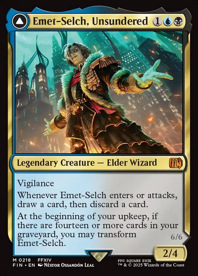 Emet-Selch, Unsundered // Hades, Sorcerer of Eld 「FIN/218」「EN」