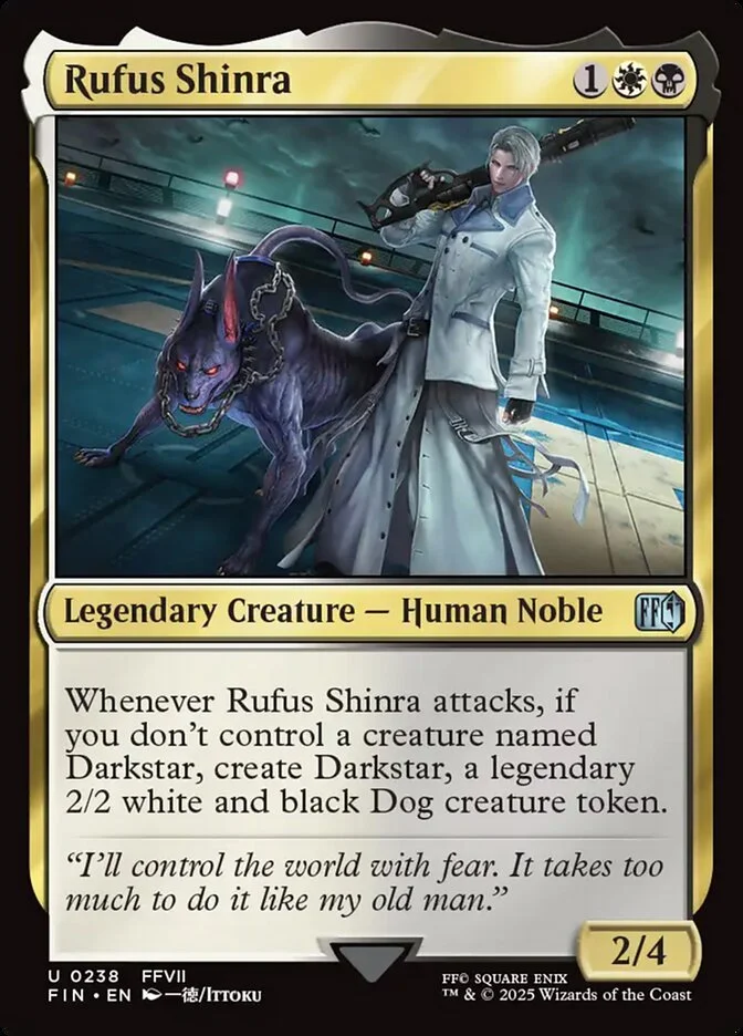 Rufus Shinra 「FIN/238」「EN」