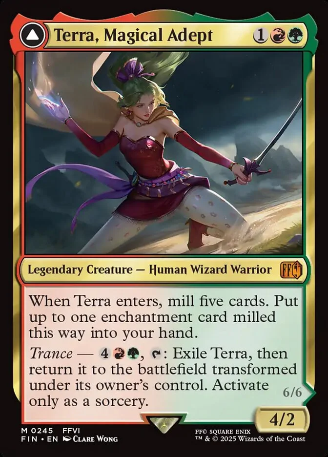 Terra, Magical Adept // Esper Terra 「FIN/245」「EN」