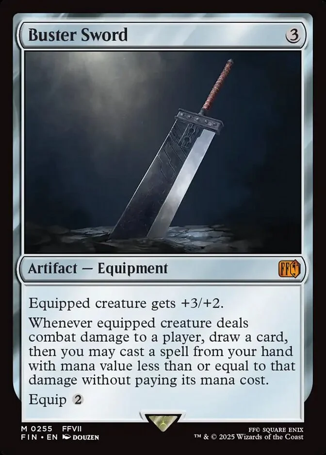 Buster Sword 「FIN/255」「EN」