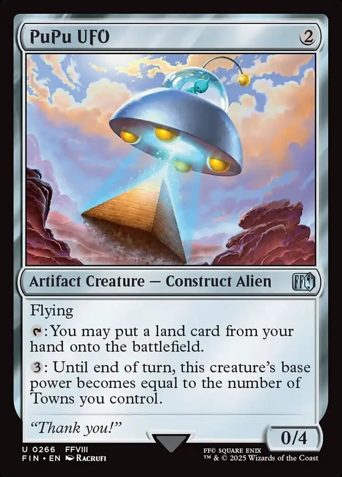 PuPu UFO 「FIN/266」「EN」
