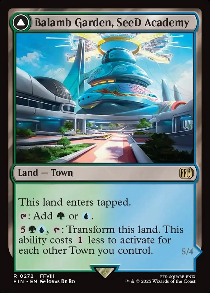 Balamb Garden, SeeD Academy // Balamb Garden, Airborne 「FIN/272」「EN」