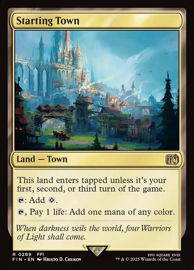 Starting Town 「FIN/289」「EN」
