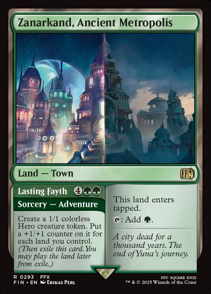 Zanarkand, Ancient Metropolis // Lasting Fayth 「FIN/293」「EN」
