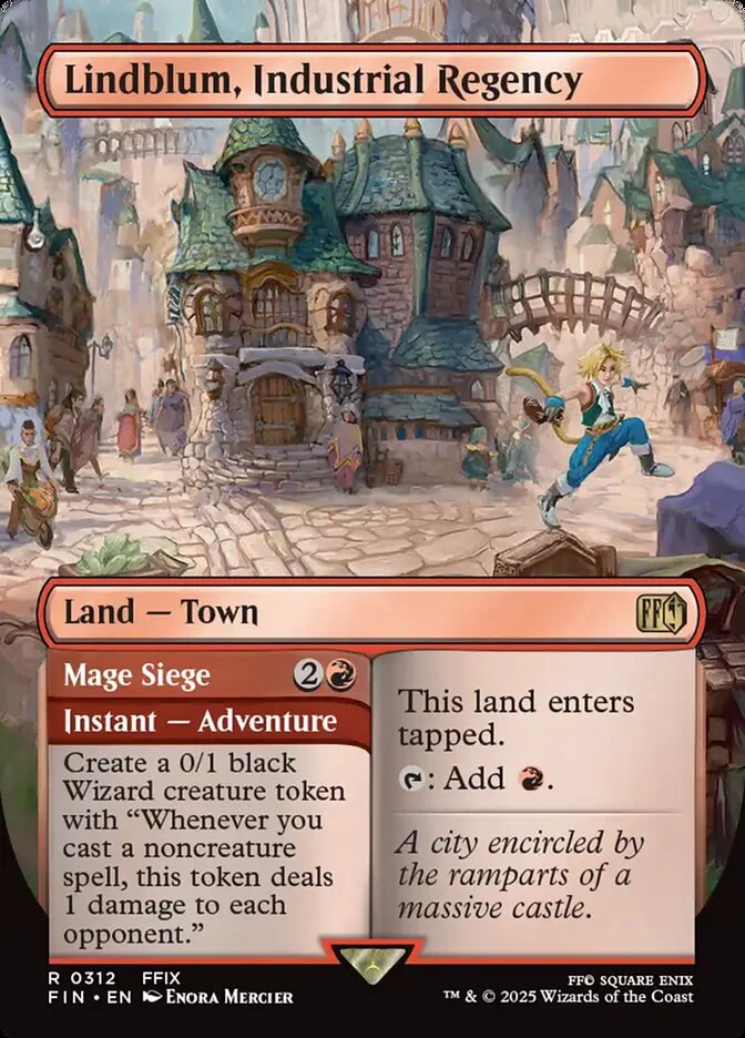 Lindblum, Industrial Regency // Mage Siege 「FIN/312」「EN」
