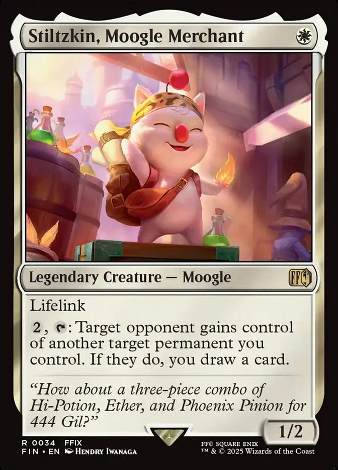Stiltzkin, Moogle Merchant 「FIN/34」「EN」
