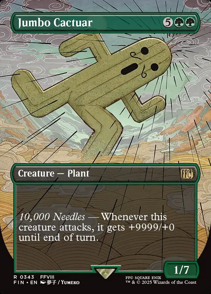Jumbo Cactuar 「FIN/343」「EN」