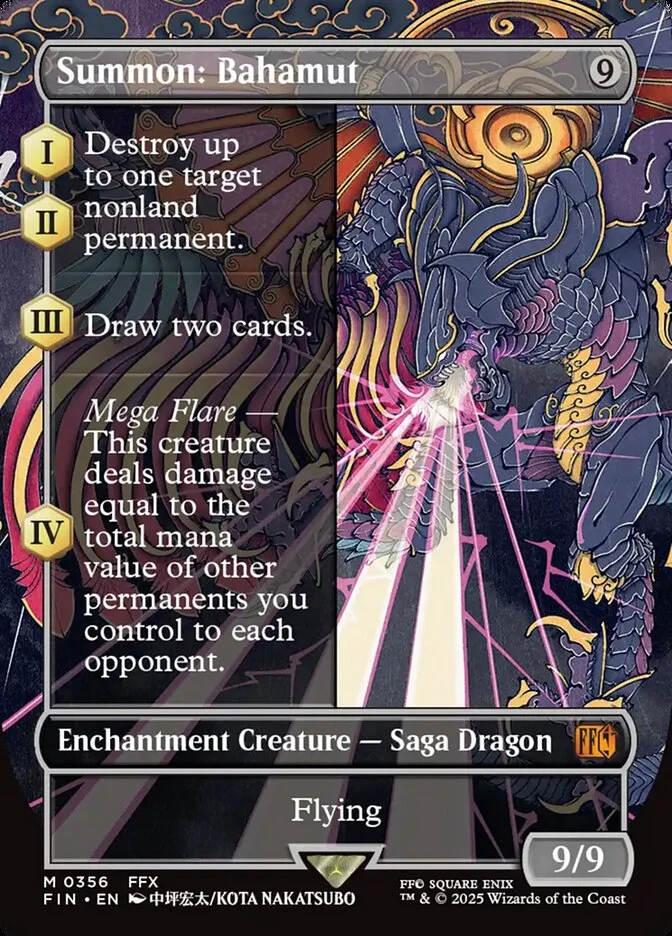 Summon: Bahamut 「FIN/356」「EN」