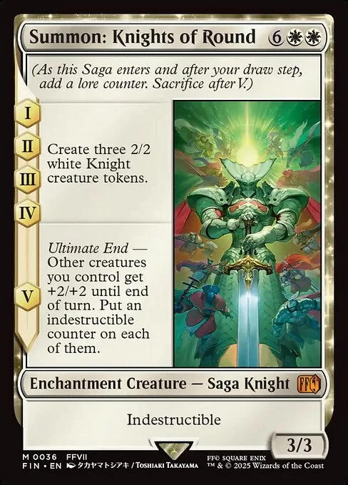 Summon: Knights of Round FIN 36