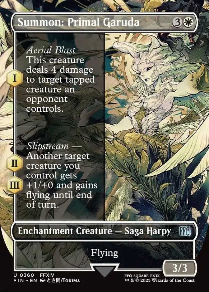 Summon: Primal Garuda 「FIN/360」「EN」