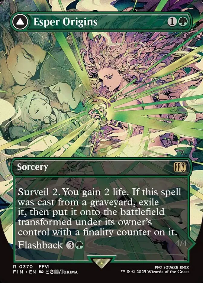 Esper Origins // Summon: Esper Maduin 「FIN/370」「EN」