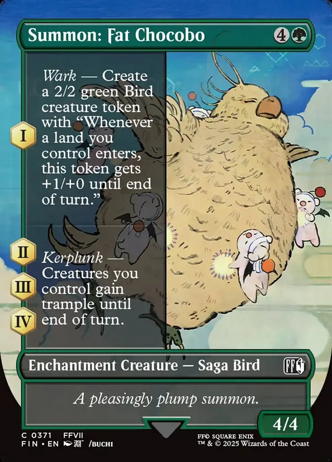 Summon: Fat Chocobo 「FIN/371」「EN」