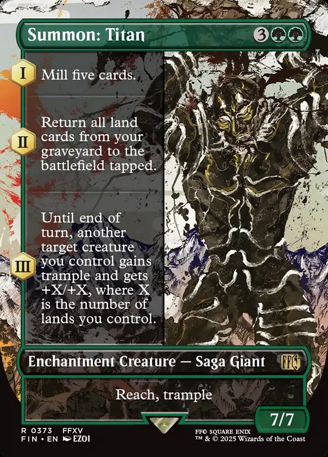 Summon: Titan 「FIN/373」「EN」