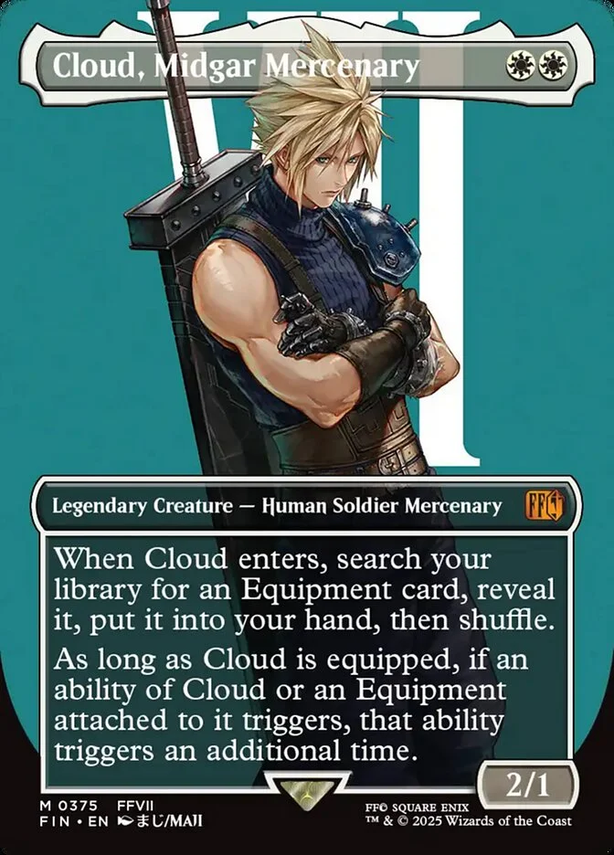 Cloud, Midgar Mercenary 「FIN/375」「EN」