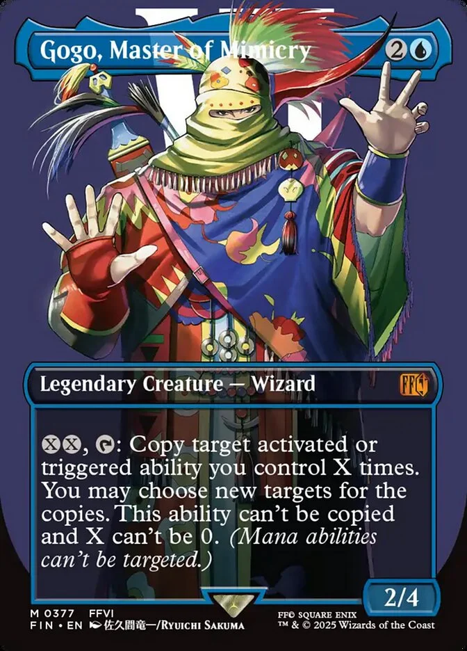Gogo, Master of Mimicry 「FIN/377」「EN」