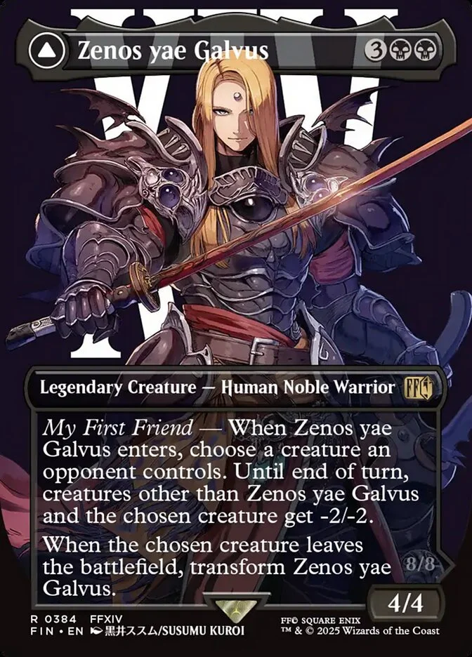 Zenos yae Galvus // Shinryu, Transcendent Rival 「FIN/384」「EN」