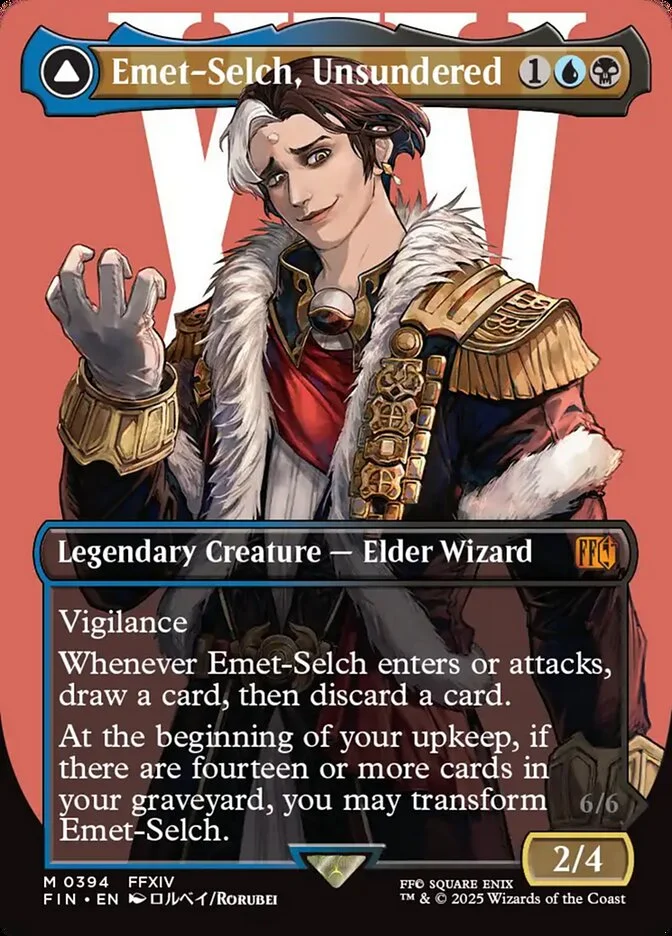 Emet-Selch, Unsundered // Hades, Sorcerer of Eld 「FIN/394」「EN」