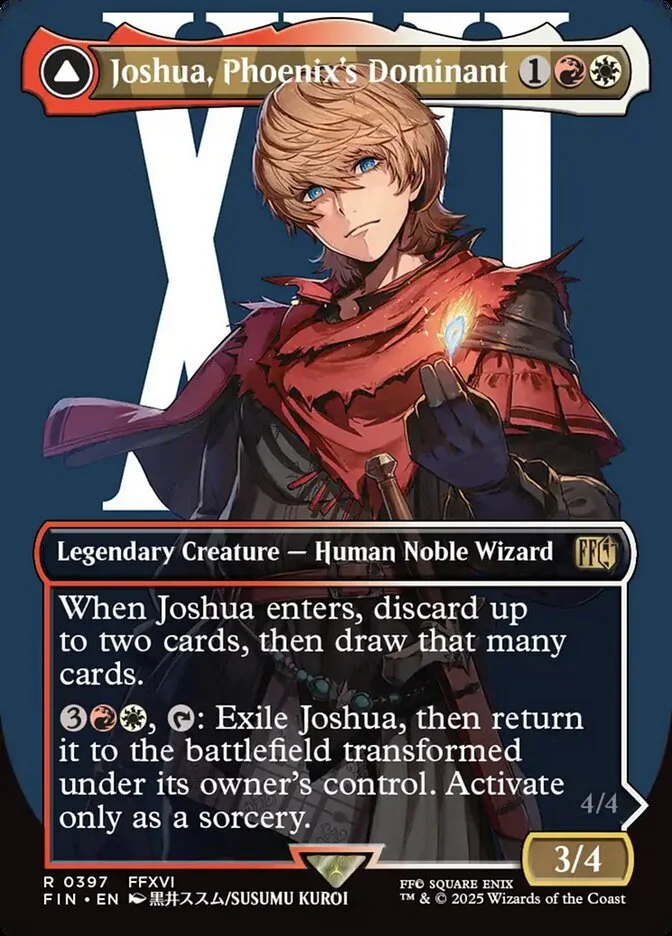 Joshua, Phoenix's Dominant // Phoenix, Warden of Fire 「FIN/397」「EN」
