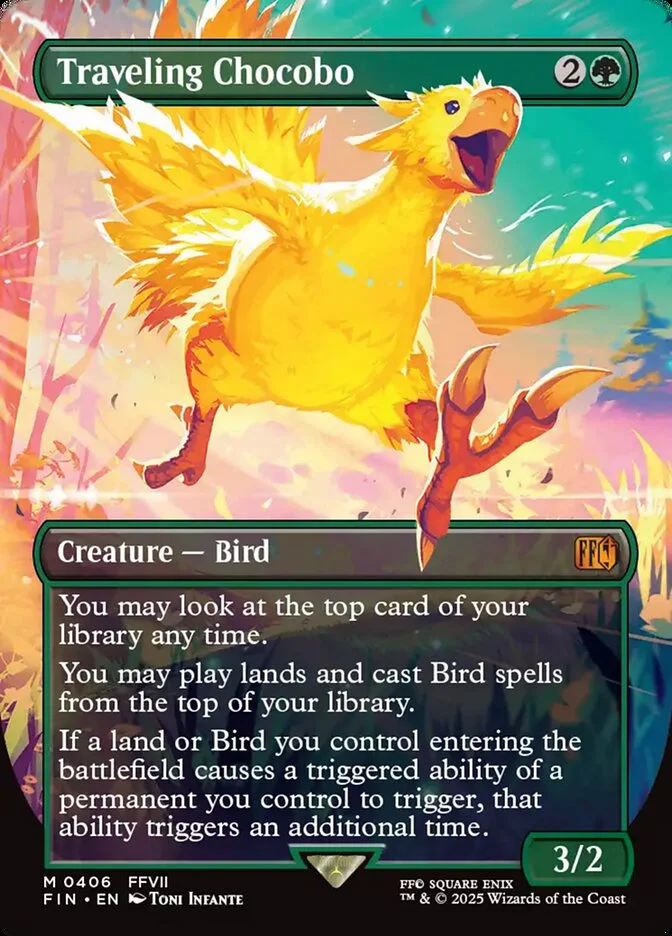 Traveling Chocobo 「FIN/406」「EN」