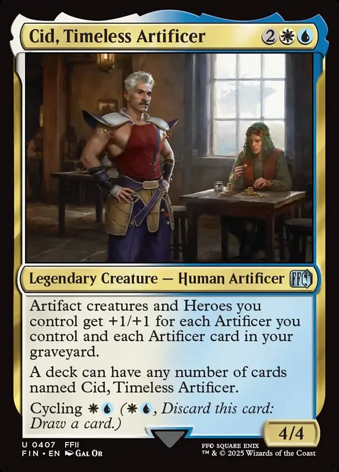 Cid, Timeless Artificer 「FIN/407」「EN」