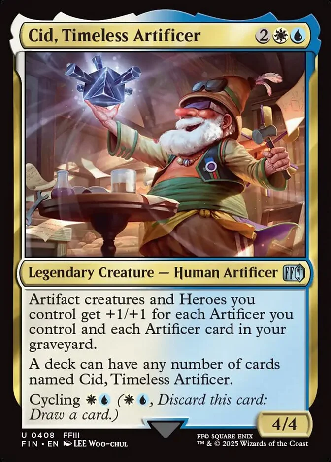Cid, Timeless Artificer 「FIN/408」「EN」