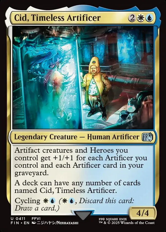 Cid, Timeless Artificer 「FIN/411」「EN」