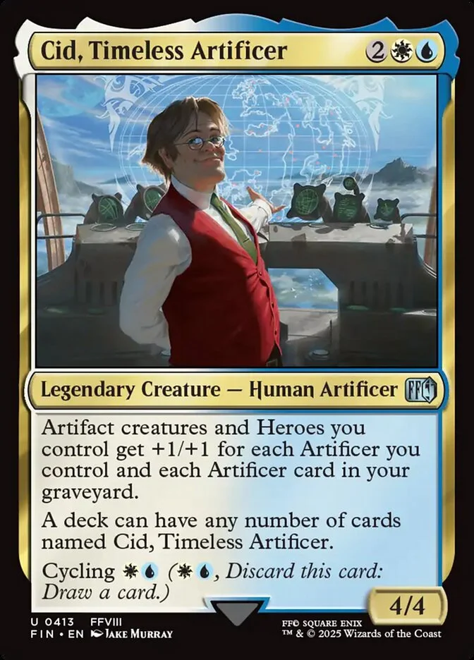 Cid, Timeless Artificer 「FIN/413」「EN」