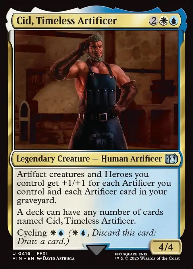 Cid, Timeless Artificer 「FIN/416」「EN」