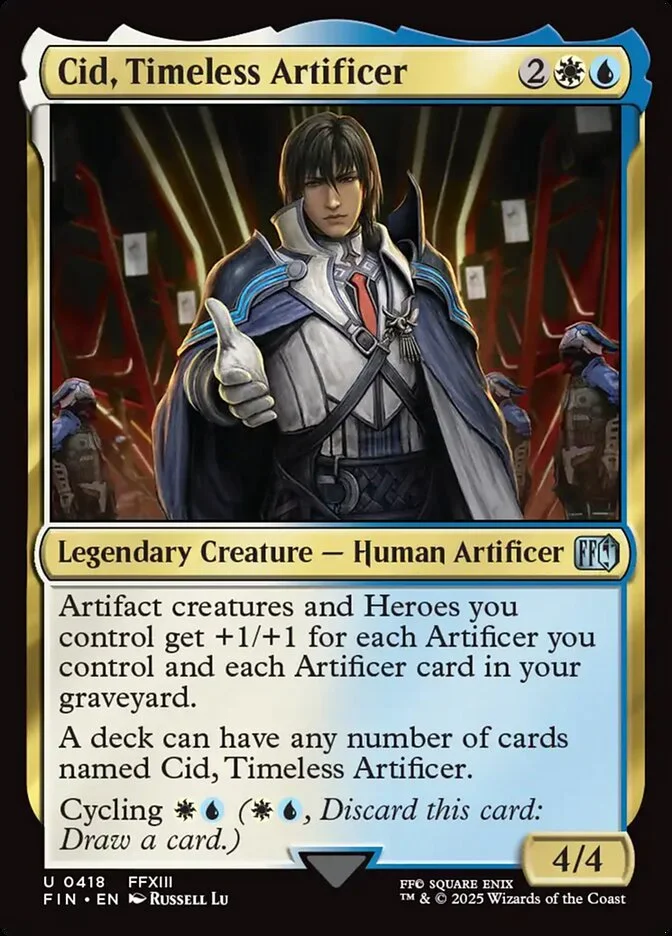 Cid, Timeless Artificer 「FIN/418」「EN」