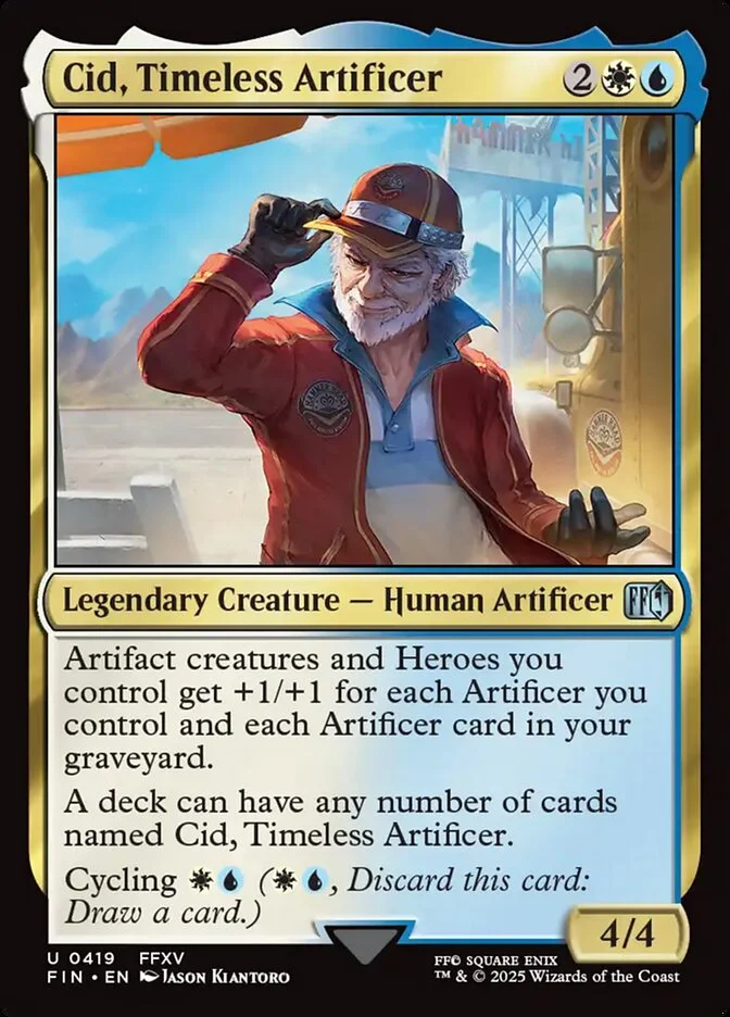 Cid, Timeless Artificer 「FIN/419」「EN」