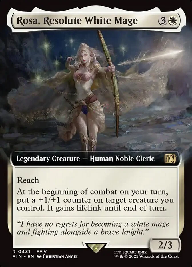 Rosa, Resolute White Mage 「FIN/431」「EN」