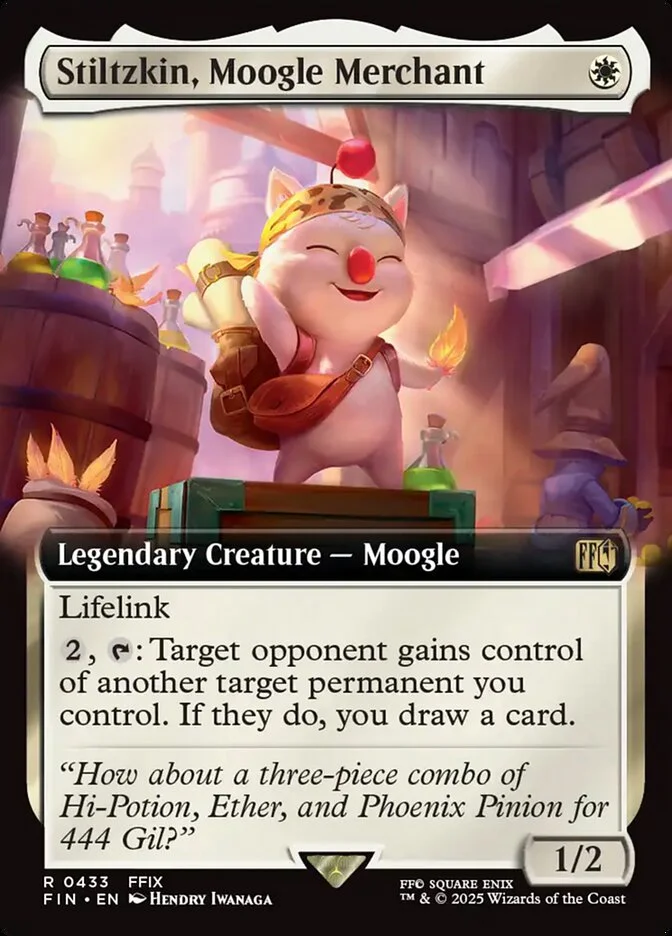 Stiltzkin, Moogle Merchant 「FIN/433」「EN」