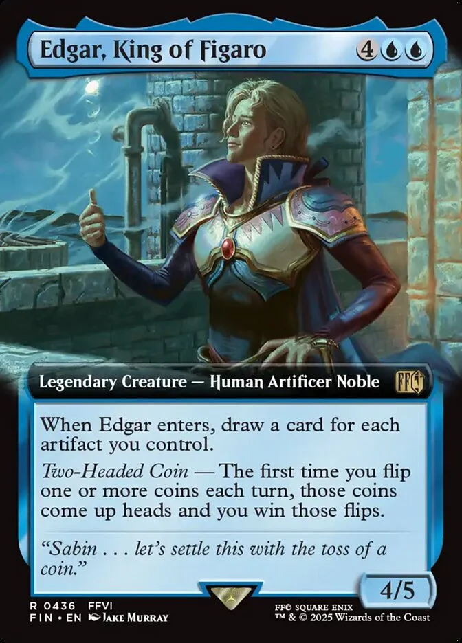 Edgar, King of Figaro 「FIN/436」「EN」