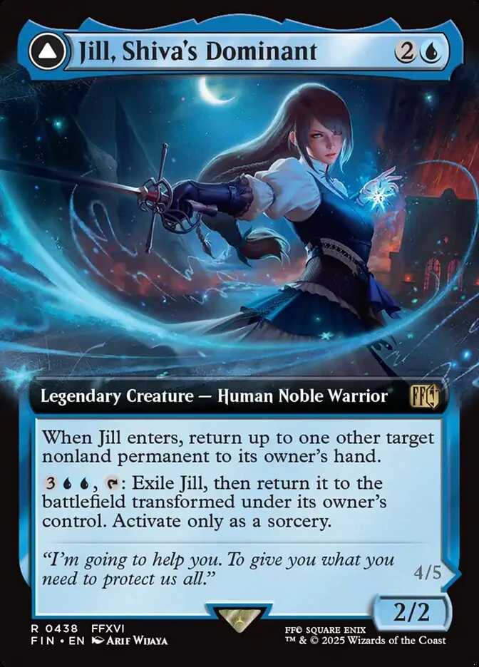 Jill, Shiva's Dominant // Shiva, Warden of Ice 「FIN/438」「EN」