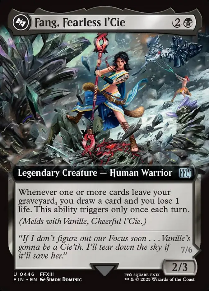 Fang, Fearless l'Cie 「FIN/446」「EN」