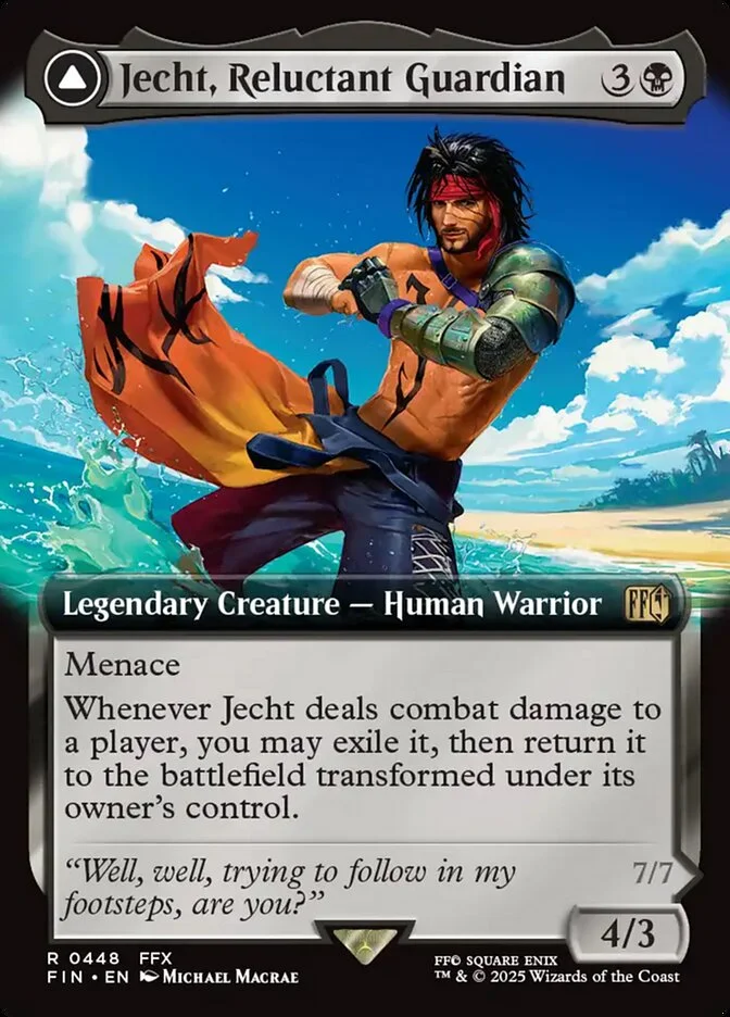 Jecht, Reluctant Guardian // Braska's Final Aeon 「FIN/448」「EN」