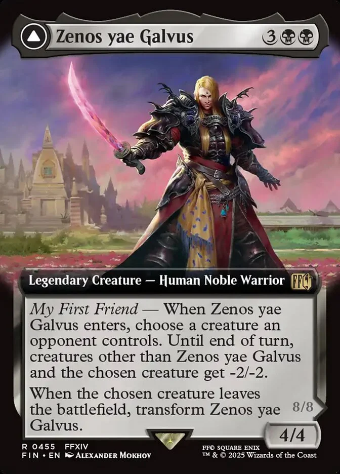 Zenos yae Galvus // Shinryu, Transcendent Rival 「FIN/455」「EN」