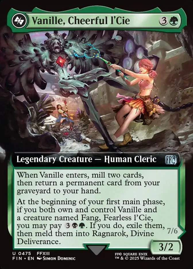 Vanille, Cheerful l'Cie 「FIN/475」「EN」