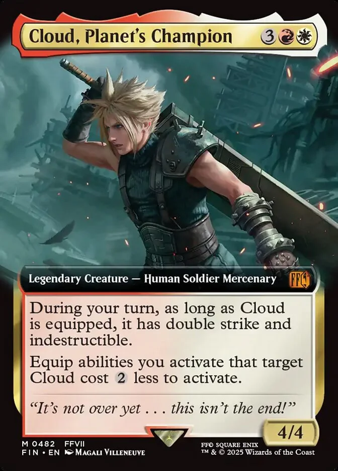 Cloud, Planet's Champion 「FIN/482」「EN」