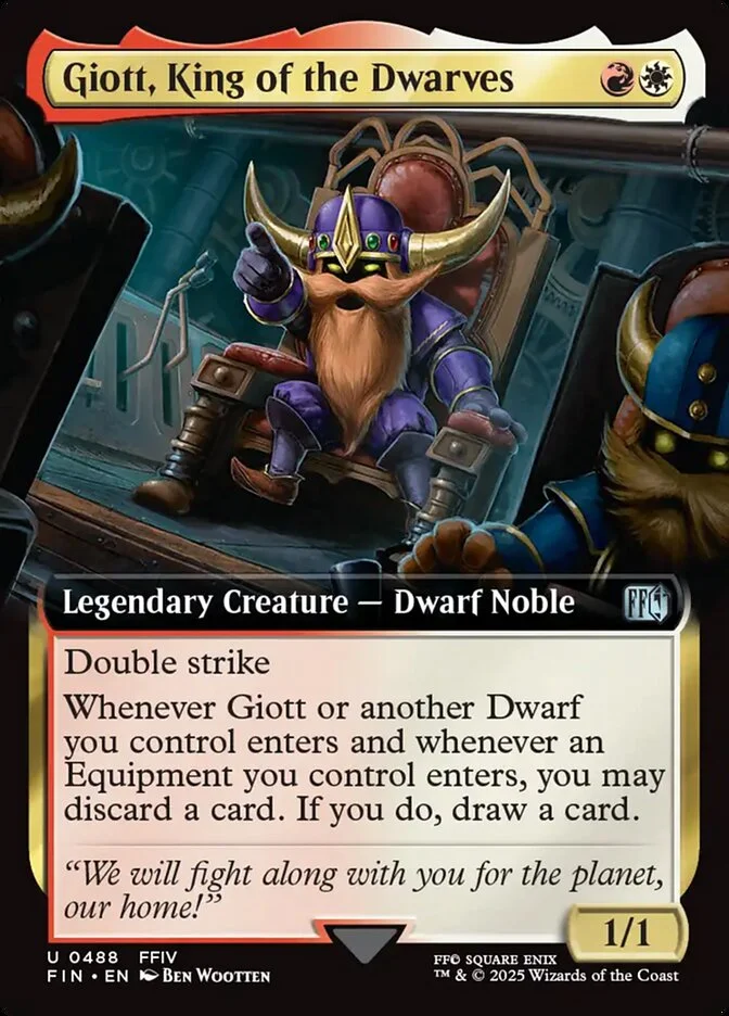 Giott, King of the Dwarves 「FIN/488」「EN」