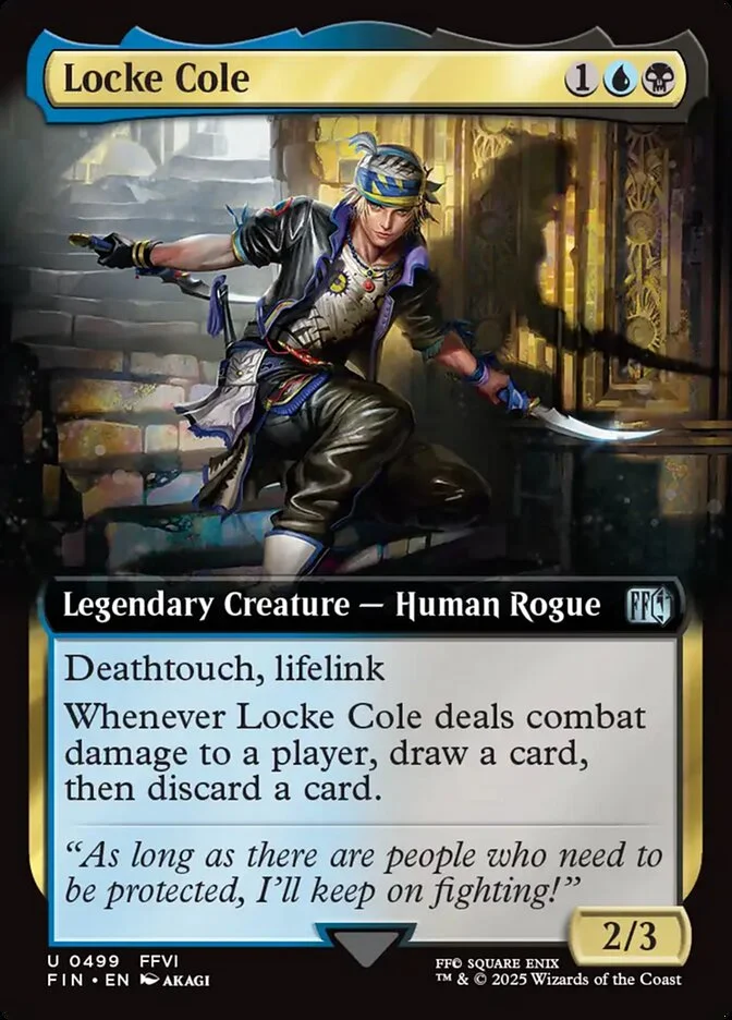 Locke Cole 「FIN/499」「EN」