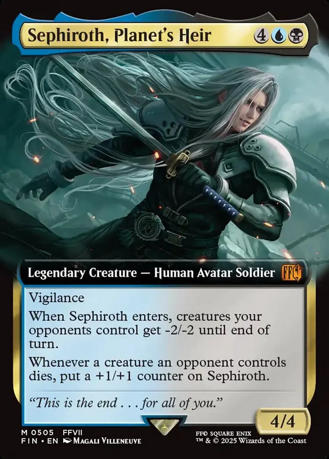 Sephiroth, Planet's Heir 「FIN/505」「EN」