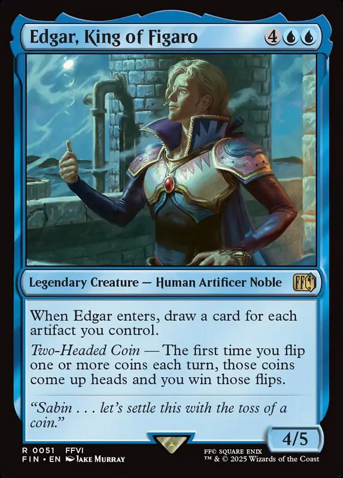 Edgar, King of Figaro 「FIN/51」「EN」