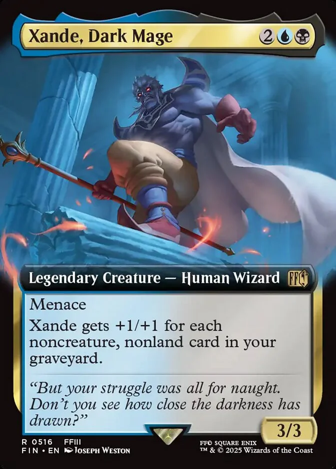 Xande, Dark Mage 「FIN/516」「EN」