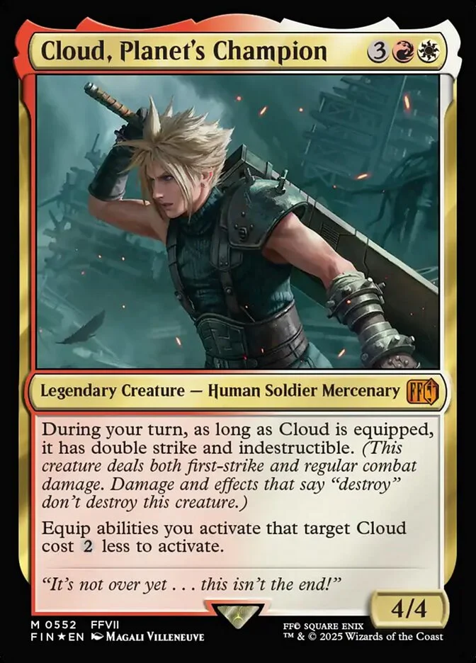 Cloud, Planet's Champion 「FIN/552」「EN」