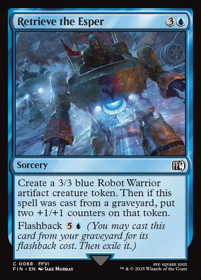 Retrieve the Esper 「FIN/68」「EN」